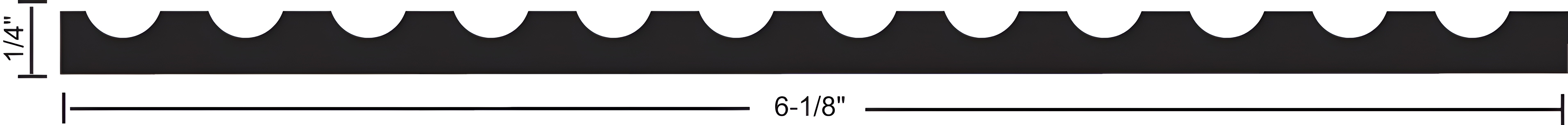 NGP 8146 84" Aluminum Threshold Assembly, 1/4" x 6-1/8 ...