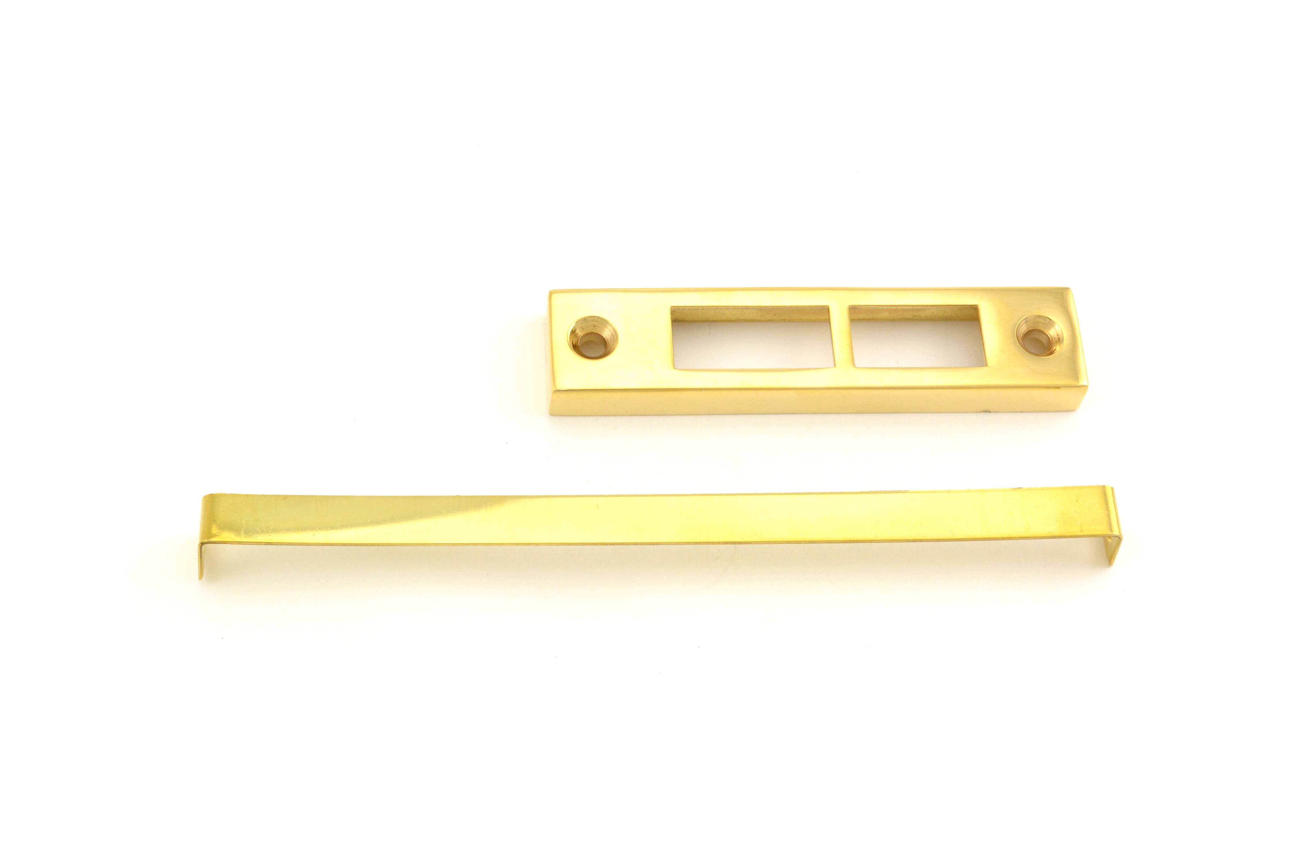 Baldwin 6897031 Rabbeted Strike - Unlacquered Brass Finish ...